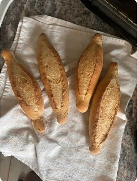 Pan hecho por René
